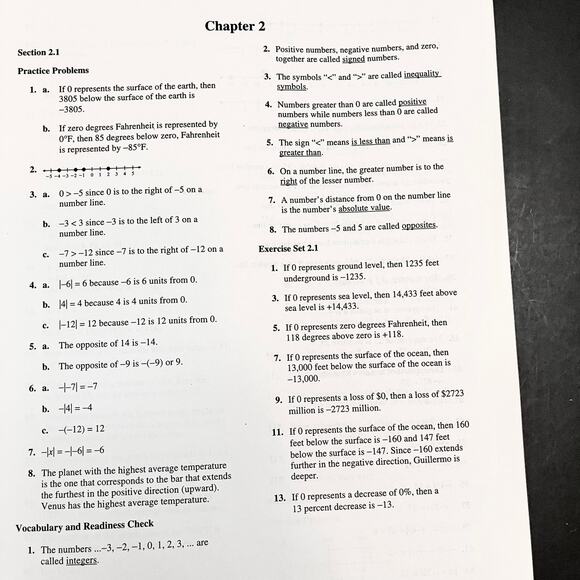 Student Solutions Manual for Prealgebra  - Book - Picture 5 of 6